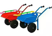 华天乐儿童玩具，主要生产推车，儿童购物车